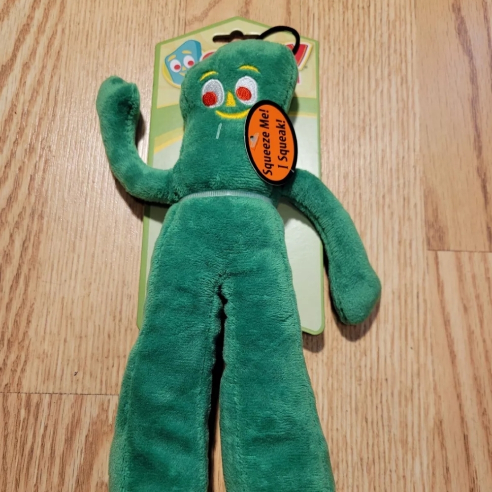 Gumby Dog Toy Noise making Squeaker